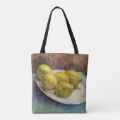 ゴッホの静物画「皿の上のレモン」 トートバッグ (裏面)