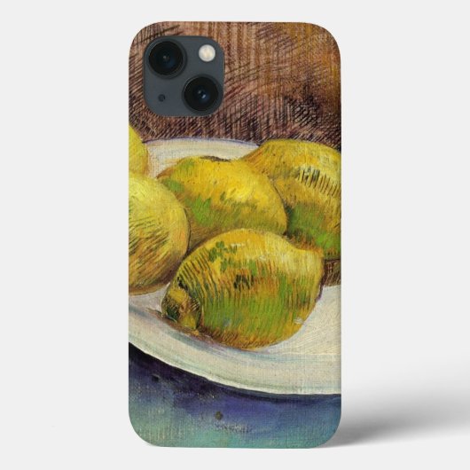 ゴッホの静物画「皿の上のレモン」 Case-Mate iPhoneケース (裏面)