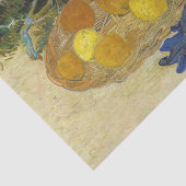 ゴッホの静物画「青い手袋のあるオレンジとレモン」 薄葉紙 (詳細)