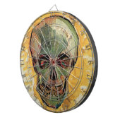 ゴッホの静物画「骸骨」 ダーツボード (正面右)