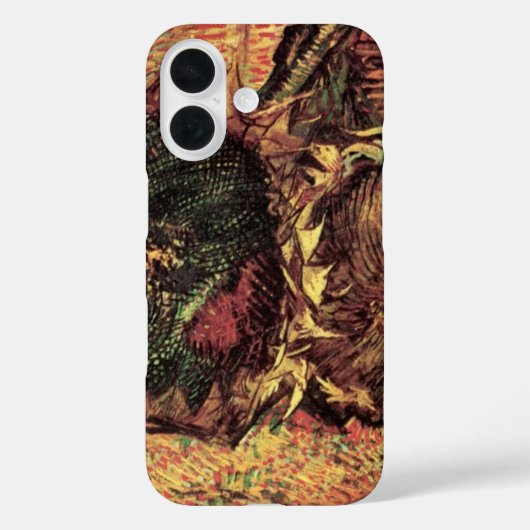 ゴッホの静物画 2輪のひまわり Case-Mate iPhoneケース (裏面)