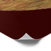 ゴッホの静物画「3冊の本」 ポスター (角)