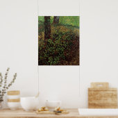 ゴッホの鬱蒼とした森 ポスター (キッチン)