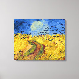 ゴッホの麦畑 印象派の絵画 キャンバスプリント
