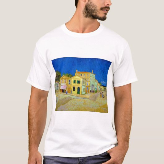 ゴッホの黄色い家 Tシャツ (正面)