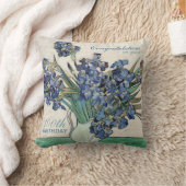 ゴッホの100th誕生祝いの枕 クッション (ブランケット)