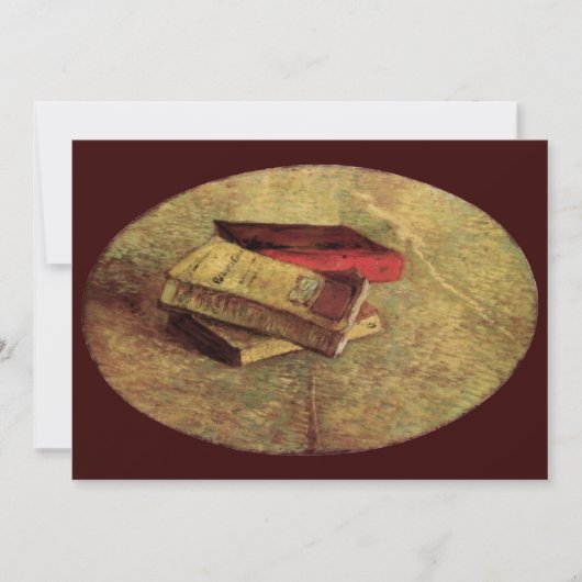 ゴッホの3冊の本のある静物 (正面)