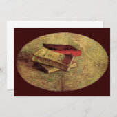 ゴッホの3冊の本のある静物 (正面/裏面)