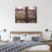 ゴッホの「アルルで咲く果樹園」 キャンバスプリント (インサイチュ (寝室))