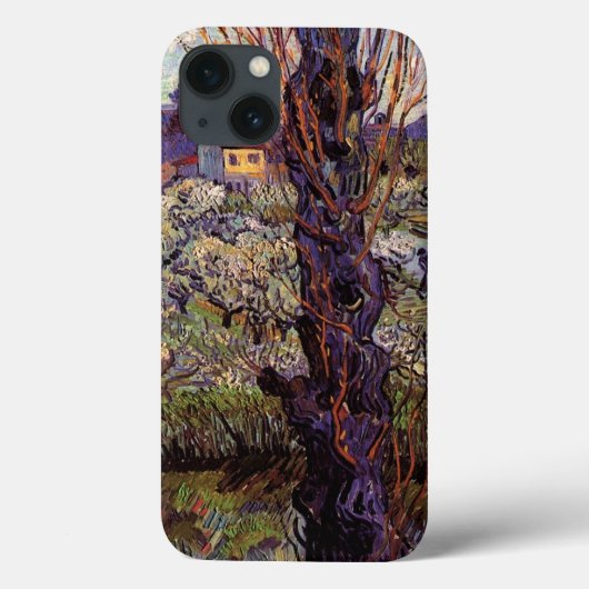 ゴッホの「アルル咲く果樹園」 Case-Mate iPhoneケース (裏面)