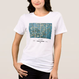 ゴッホの「アーモンドの花」Tシャツ トライブレンドＴシャツ