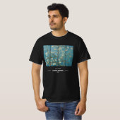 ゴッホの「アーモンドの花」Tシャツ Tシャツ (正面フル)