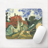 ゴッホの「オーベル村の通り」 マウスパッド (マウス)