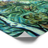 ゴッホの『オーベールのガシェ博士の庭』 ポスター (角)