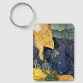 ゴッホの『ガシェ博士の肖像』 キーホルダー (正面)