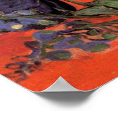 ゴッホの『ガシェ博士の肖像』 ポスター (角)