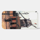 ゴッホの「ガレットの水車」 Case-Mate iPhoneケース (裏面 (横))