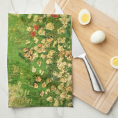 ゴッホの『ドービニーの庭』、Le Jardin キッチンタオル (四つ折り)