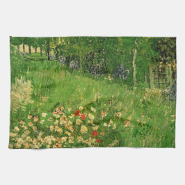 ゴッホの『ドービニーの庭』、Le Jardin キッチンタオル