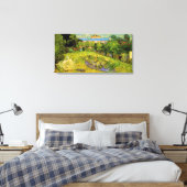 ゴッホの『ドービニーの庭』、Le Jardin キャンバスプリント (インサイチュ (寝室))