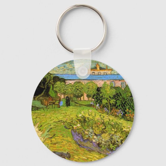 ゴッホの『ドービニーの庭』、Le Jardin キーホルダー (正面)