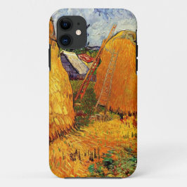 ゴッホの「プロヴァンスの干し草の山」 iPhone 11 ケース