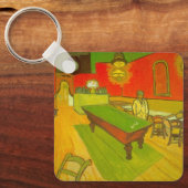 ゴッホの『夜のカフェ』 キーホルダー (正面)