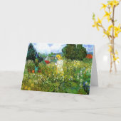 ゴッホの『庭のマルグリット・ガシェ』 カード (黄色い花)