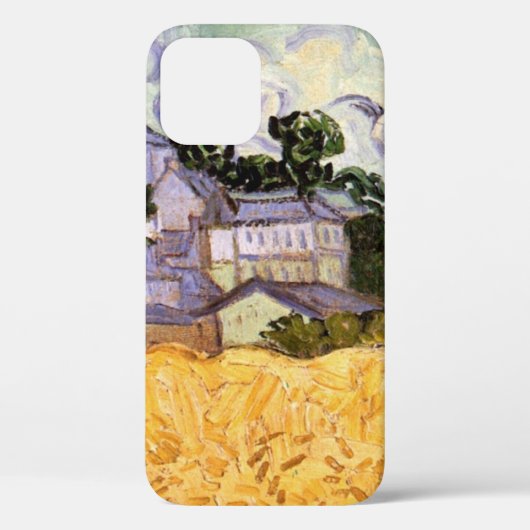 ゴッホの「教会のあるオーベルスの風景」 Case-Mate iPhoneケース (裏面)