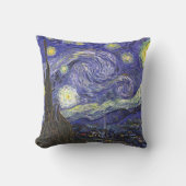 ゴッホの「星の夜」 クッション (正面)