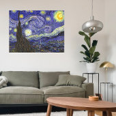 ゴッホの「星月夜」 キャンバスプリント