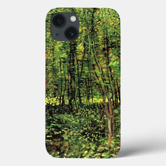 ゴッホの「樹木と下草」 Case-Mate iPhoneケース (裏面)