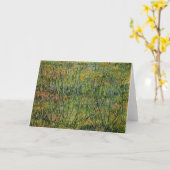ゴッホの「牧場の花」 カード (黄色い花)