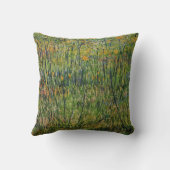 ゴッホの「牧場の花」 クッション (裏面)