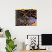 ゴッホの「種まく人：アルルの郊外」 ポスター (ホームオフィス)