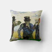 ゴッホの『酒飲み』 クッション (裏面)