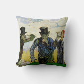 ゴッホの『酒飲み』 クッション (正面)