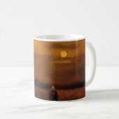 ゴッホの「麦畑の古塔」 コーヒーマグカップ (正面右)