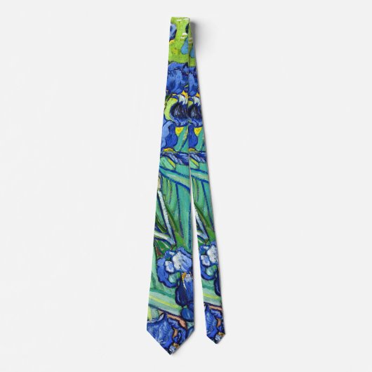 ゴッホは印象主義の花のタイを絞ります ネクタイ (正面)