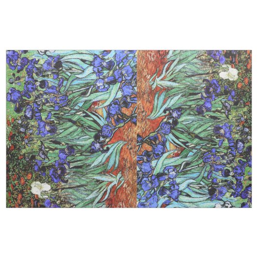 ゴッホは花の花柄の生地を絞ります ファブリック (ヤード)