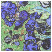 ゴッホは花の花柄の生地を絞ります ファブリック (見本)