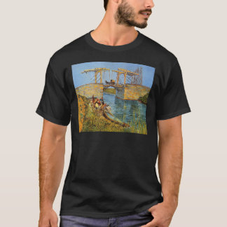 ゴッホヴィンチェンツォ- Langlois橋 Tシャツ