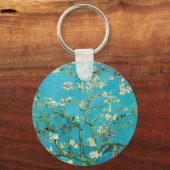 ゴッホ作「アルムの花」 キーホルダー (正面)