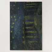 ゴッホ作「ローヌ川の星月夜」油絵 ジグソーパズル (縦)