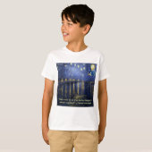 ゴッホ勇気の引用 Tシャツ (正面フル)