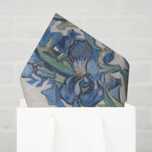 ゴッホ印象派の花の絵画 薄葉紙 (ギフトバッグ)