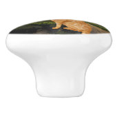 ゴッホ子猫スターリーナイトキャット セラミックノブ (側面)