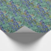 ゴッホ著アイリス ラッピングペーパー (角)