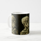 ゴッホ著タバコが付いている骨組 コーヒーマグカップ (正面左)