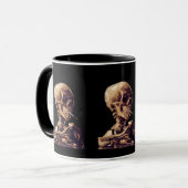 ゴッホ著喫煙の骨組 マグカップ (正面左)